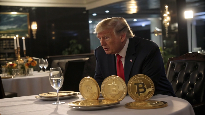  트럼프, TRUMP 밈코인 투자자에 1억 달러 규모 만찬 제공 논란