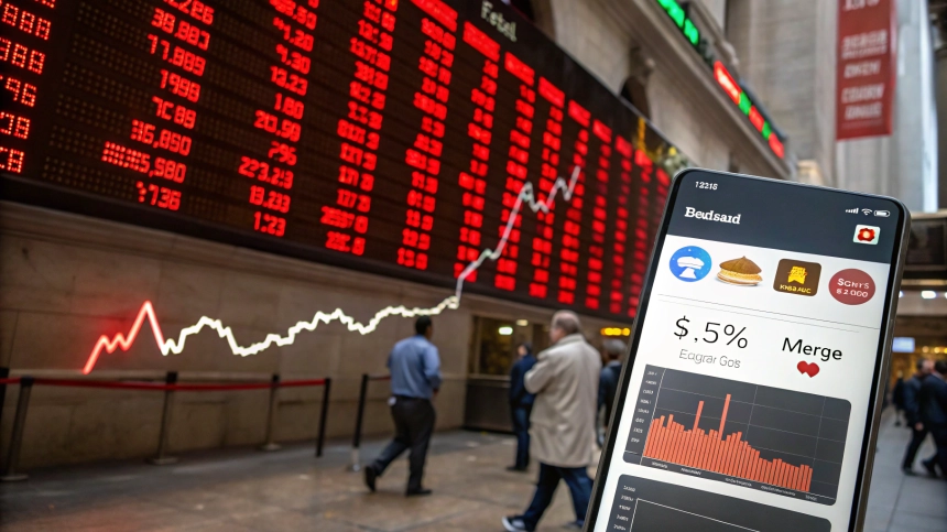  도어대시(DASH), 실적 미달·빅딜 부담에 8% 급락…成長 둔화 우려 확산