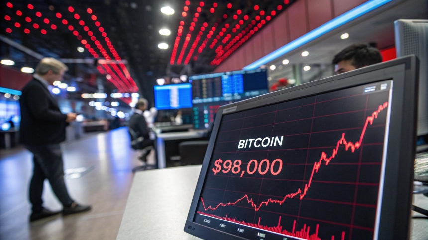  비트코인, 9만 8,000달러 붕괴…기술적 분석 '7만 4,000달러 가능성' 경고