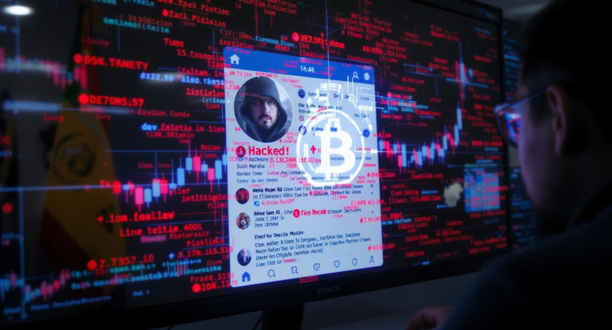  파라과이 대통령 계정 해킹…가짜 비트코인 뉴스에 시총 4,874조 원 급등