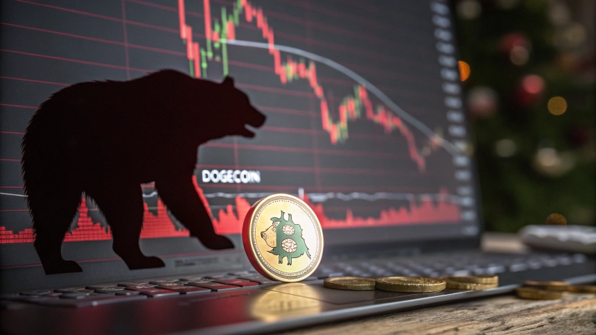  도지코인($DOGE), 0.16달러 지지선 위협...공매도세에 추가 하락 우려