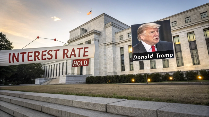  美 연준, 금리 인하 '올스톱'… 트럼프는 1% 인하 요구