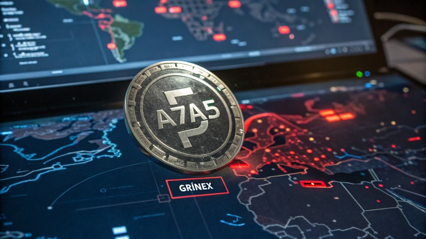 러시아 루블 연동 스테이블코인 A7A5, 제재 회피 수단으로 급부상…유통액 93억 달러 돌파