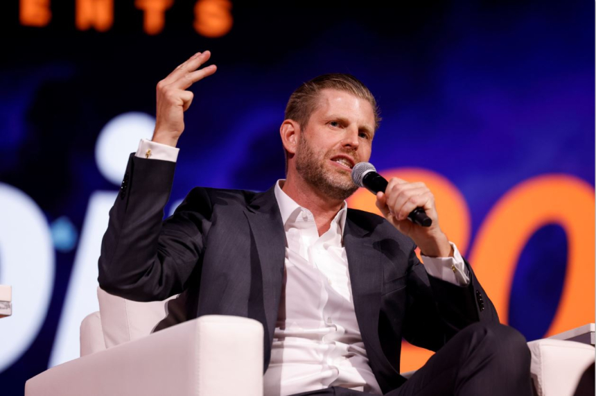  에릭 트럼프, 정계 진출 가능성 언급…