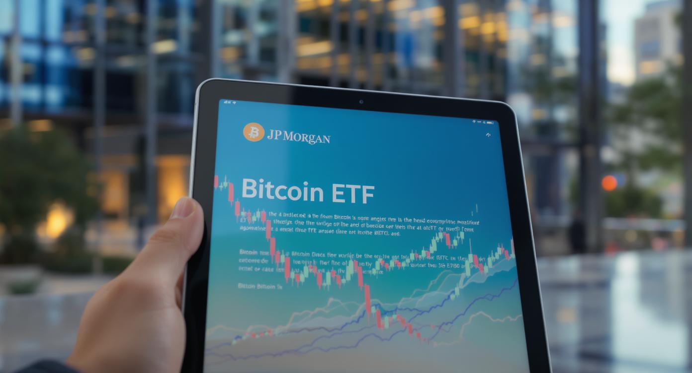 JP모건, 비트코인 ETF 담보 대출 추진…월가의 암호화폐 수용 본격화