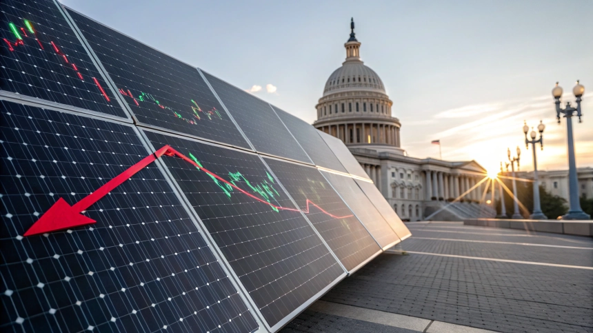  美, 청정에너지 세금 혜택 폐지 여파… 선런(RUN) 주가 하루새 40% 폭락