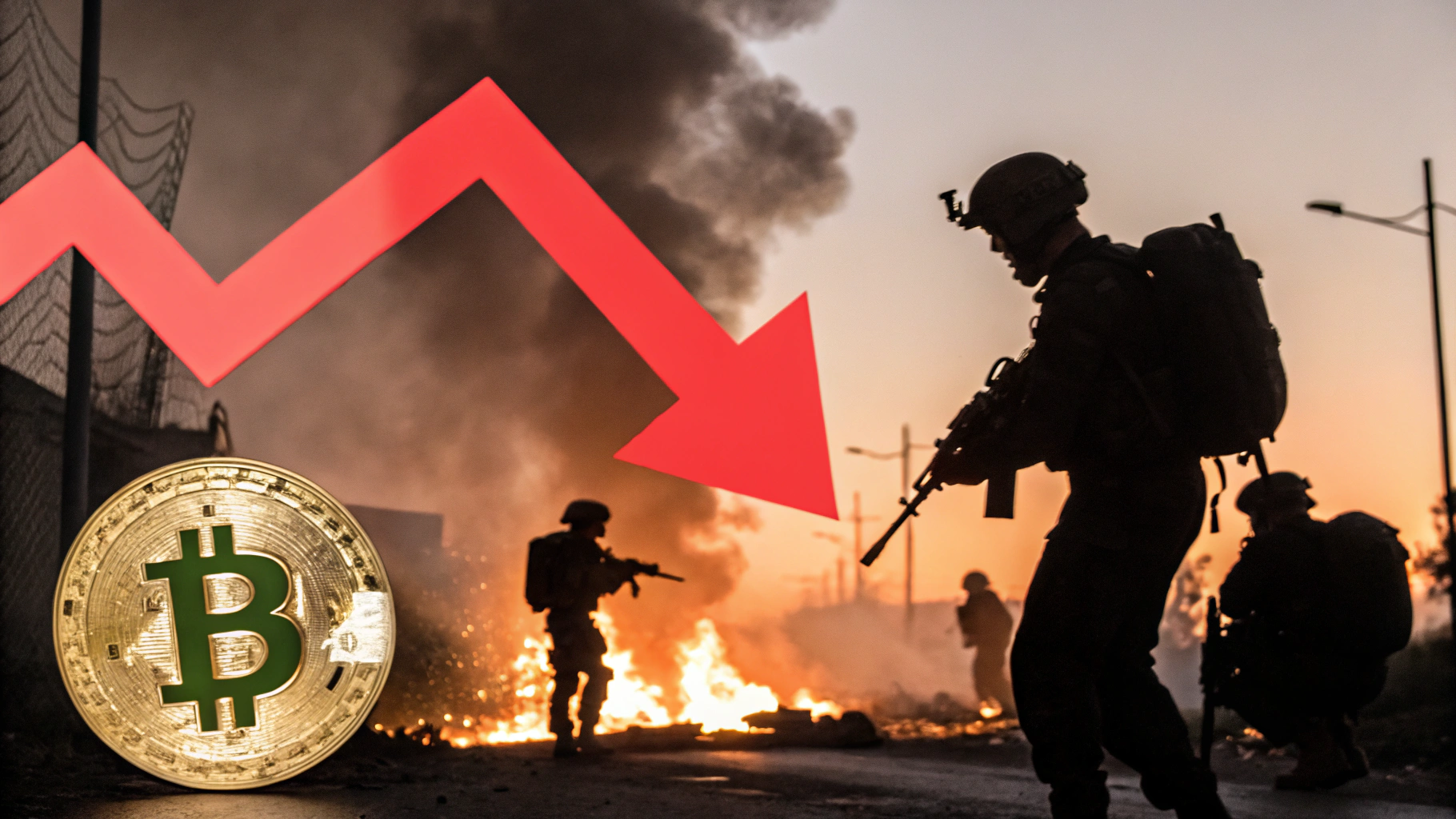 트럼프發 중동 긴장에 비트코인 $BTC 급락…시장, '리셋의 기회' 될까