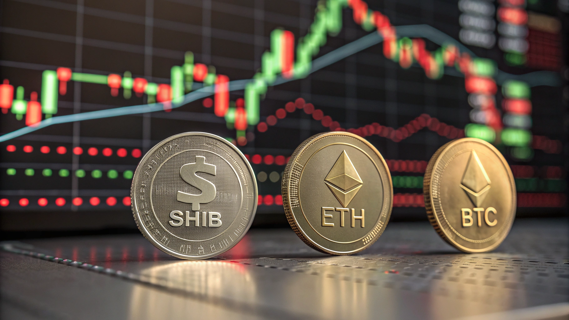 SHIB 붕괴 우려 vs ETH 반등 신호…BTC는 10만 달러 지지선 시험대