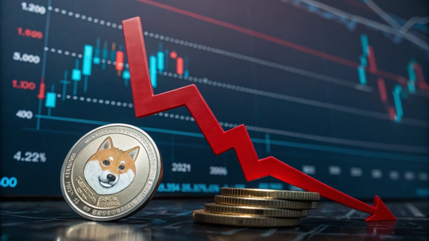 시바이누($SHIB), 하락세 지속…0.00001100달러까지 추가 하락 가능성 제기