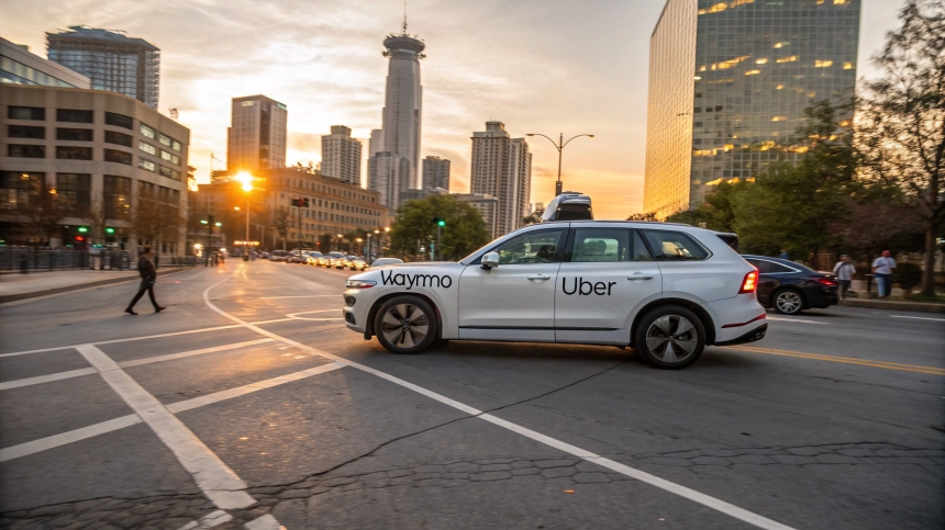 우버 앱 타고 애틀랜타 달린다…웨이모 자율주행, 美 로보택시 경쟁 격화