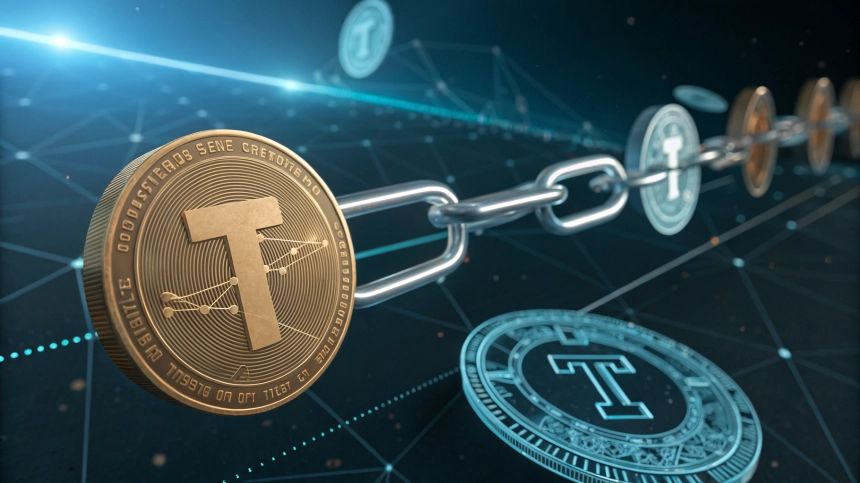  테더, 트론 네트워크서 171억 원 규모 USDt 동결…AML 단속 강화