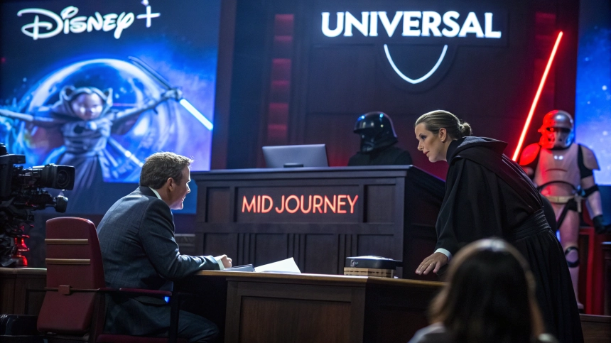  디즈니·유니버설, 미드저니에 집단 반격… ‘AI 저작권 전쟁’ 불붙었다