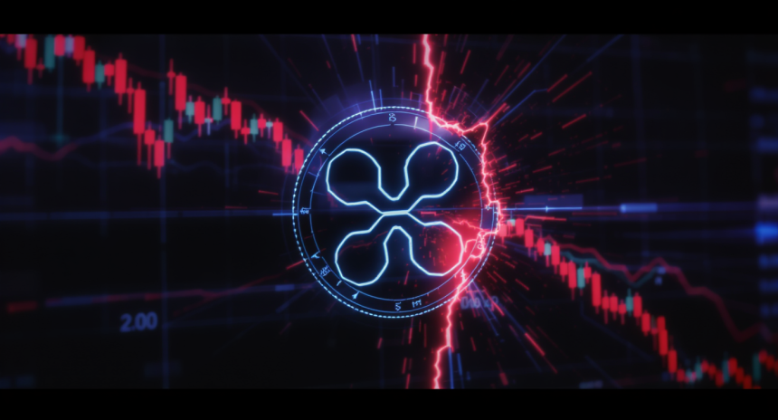  XRP, 200일선 위태…지지선 붕괴 시 1.85달러까지 급락 우려