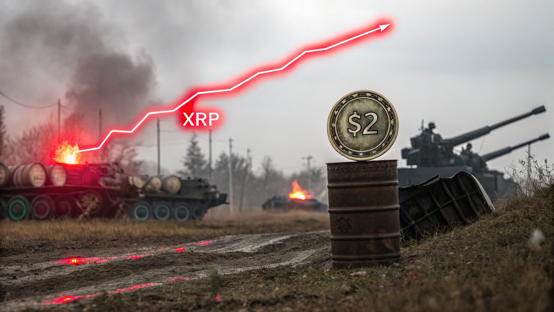 리플(XRP), 지정학적 리스크에 12주 만에 2달러 붕괴…전문가들 '단기 조정'