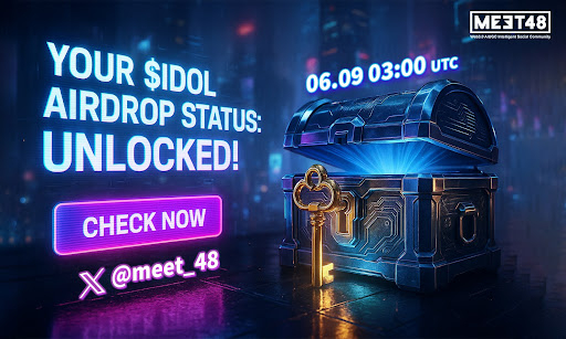  MEET48, $IDOL 토큰 에어드롭 진행…6월 9일 TGE 앞두고 Web3 엔터 생태계 본격 진입