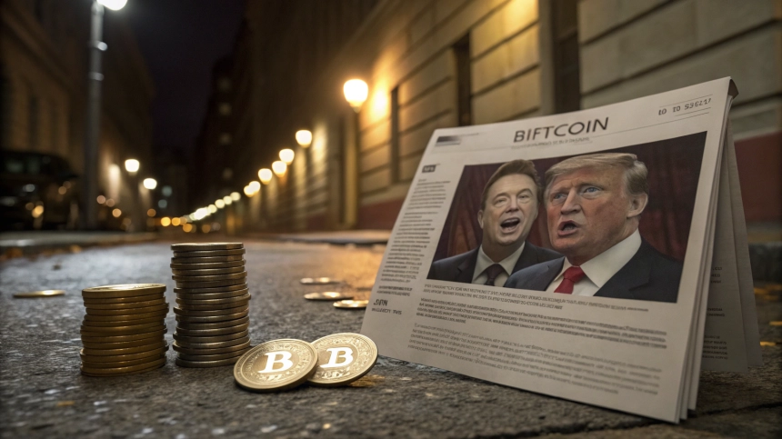  트럼프-머스크 갈등 여파…美 비트코인 ETF서 3,864억 원 급유출