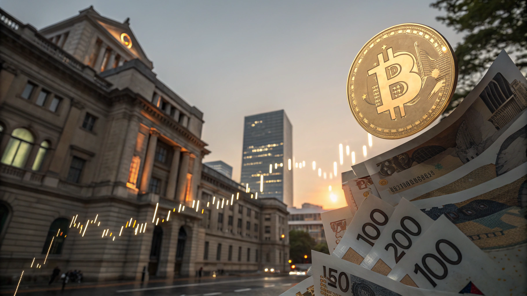 日 중앙은행 완화 전환 시사, 비트코인($BTC) 반등 신호 쏠린다