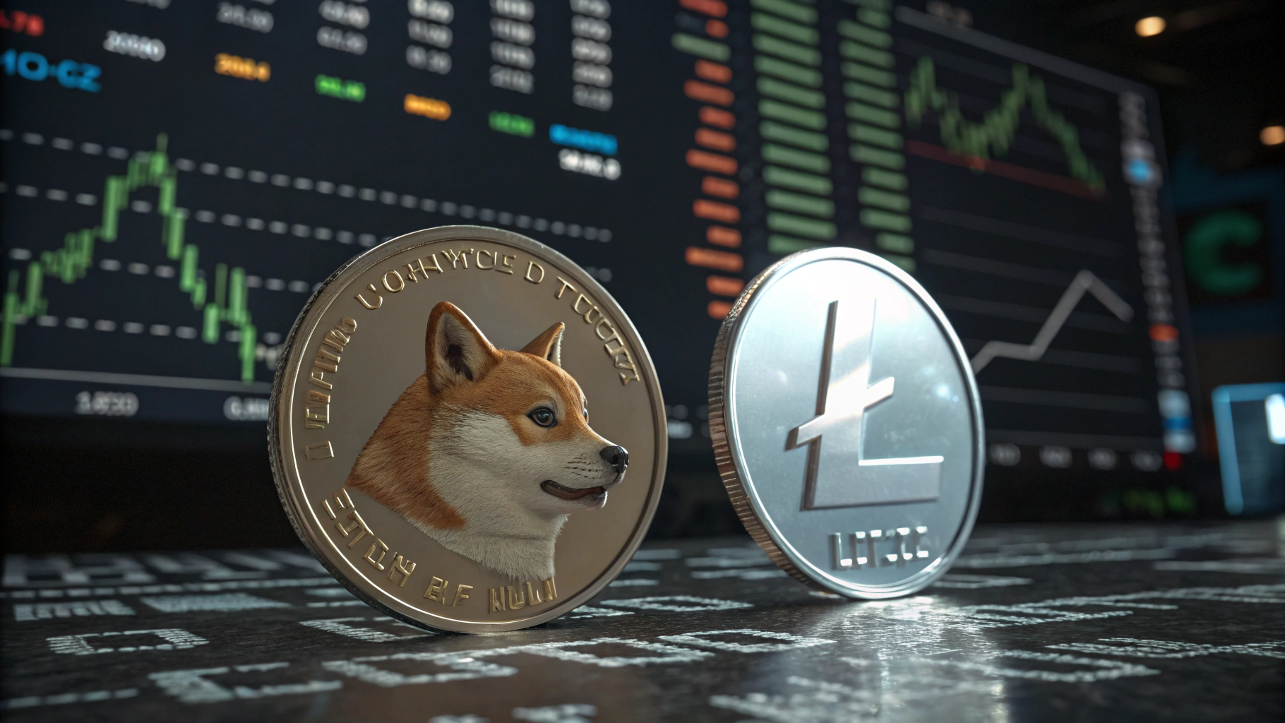 시바이누($SHIB) vs 라이트코인($LTC), 시총 3.5억 달러 격차로 순위 싸움 치열