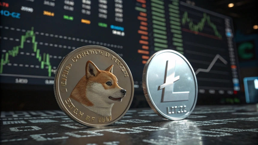 시바이누($SHIB) vs 라이트코인($LTC), 시총 3.5억 달러 격차로 순위 싸움 치열