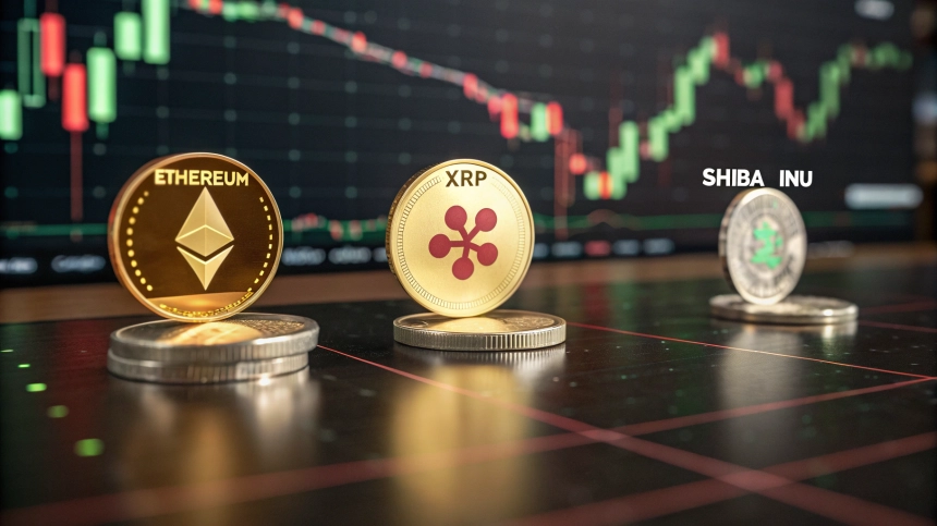  $XRP 반등 신호, 이더리움 골든크로스 임박…시바이누는 ‘제로 추가’ 위기