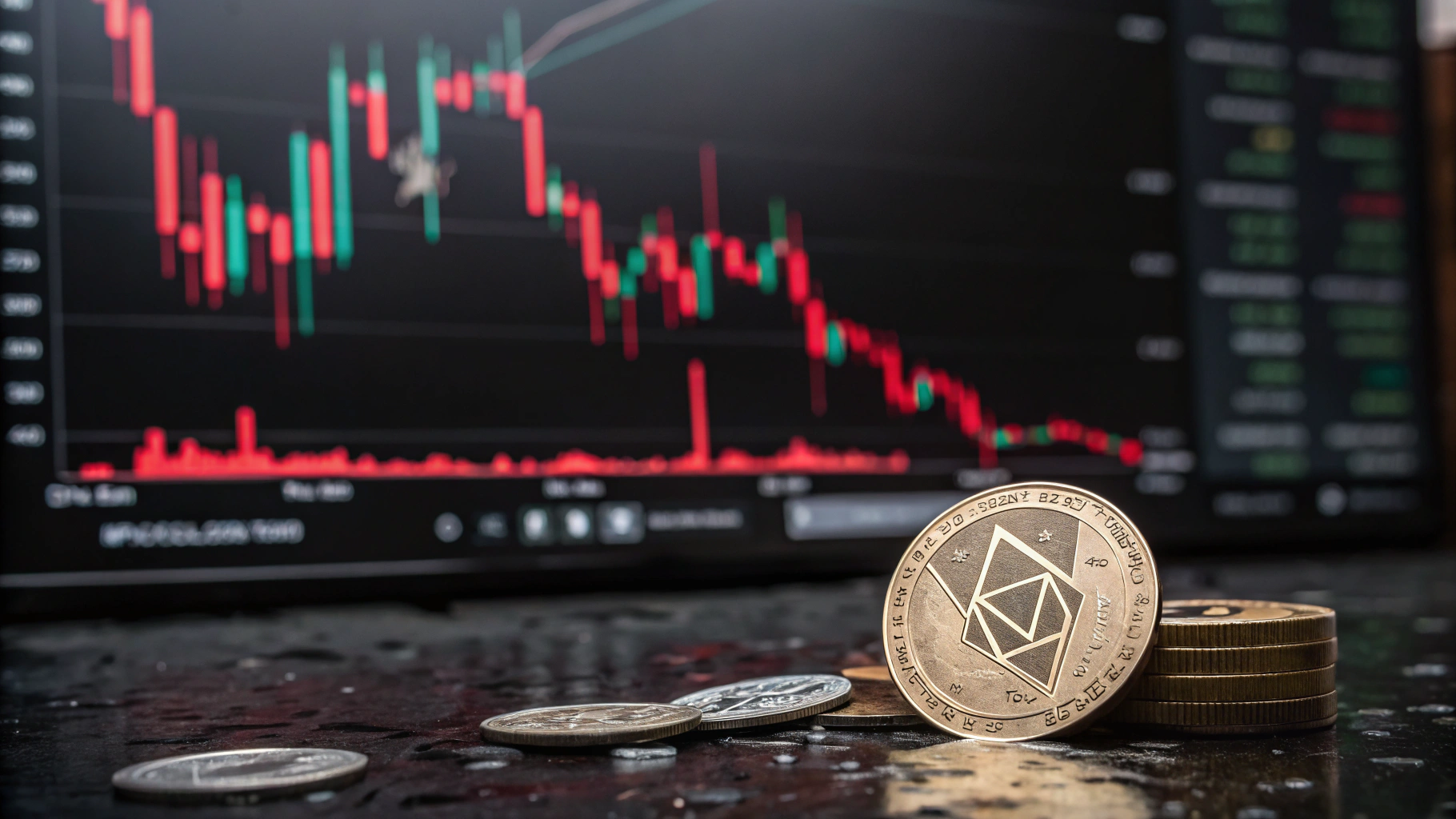 스텔라(XLM), 6.38% 급락…0.20달러 지지 박살 우려 커져
