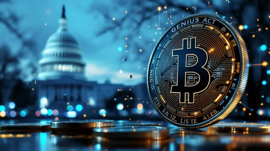미 상원, '지니어스법' 암호화폐 스테이블코인 법안 통과