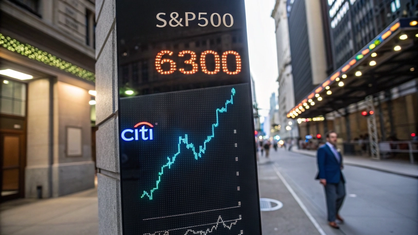 시티그룹, S&P500 연말 목표 6,300 상향… AI 기대에 월가 낙관론 확산