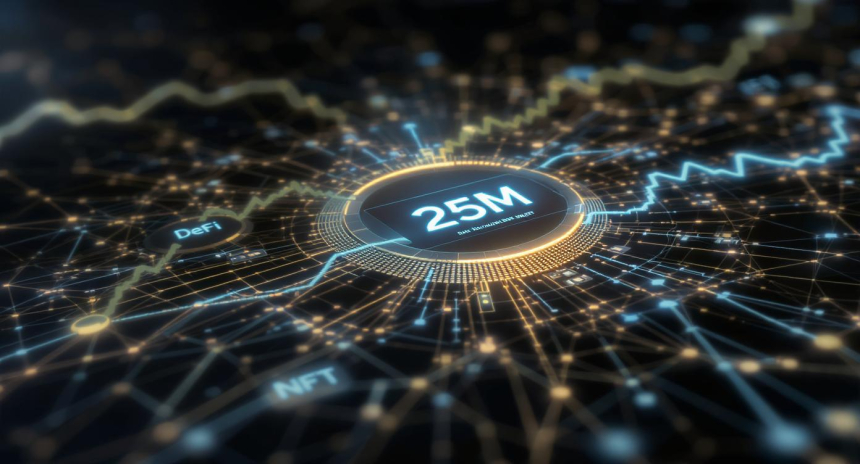 디앱 월간 사용자 2,500만 돌파…DeFi·NFT 시장 동반 반등