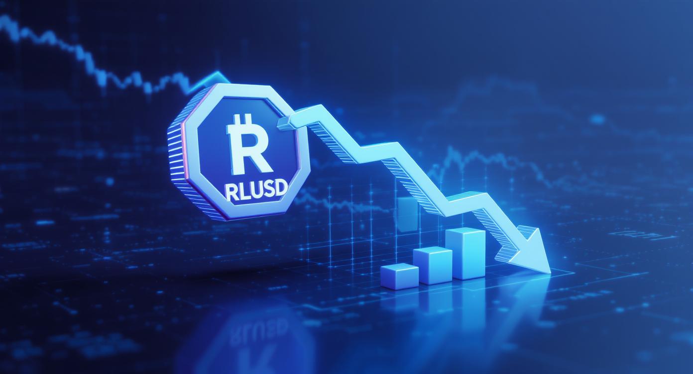 리플 스테이블코인 RLUSD, 거래량 60% 급감…XRP 생태계 유동성 우려