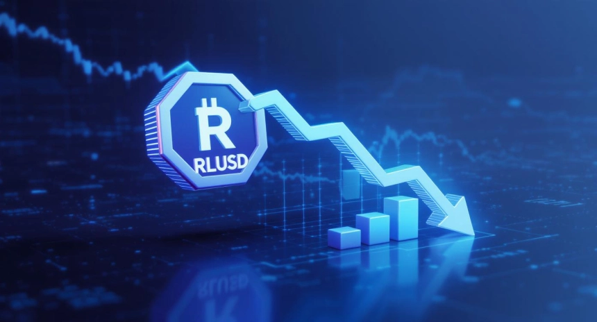리플 스테이블코인 RLUSD, 거래량 60% 급감…XRP 생태계 유동성 우려