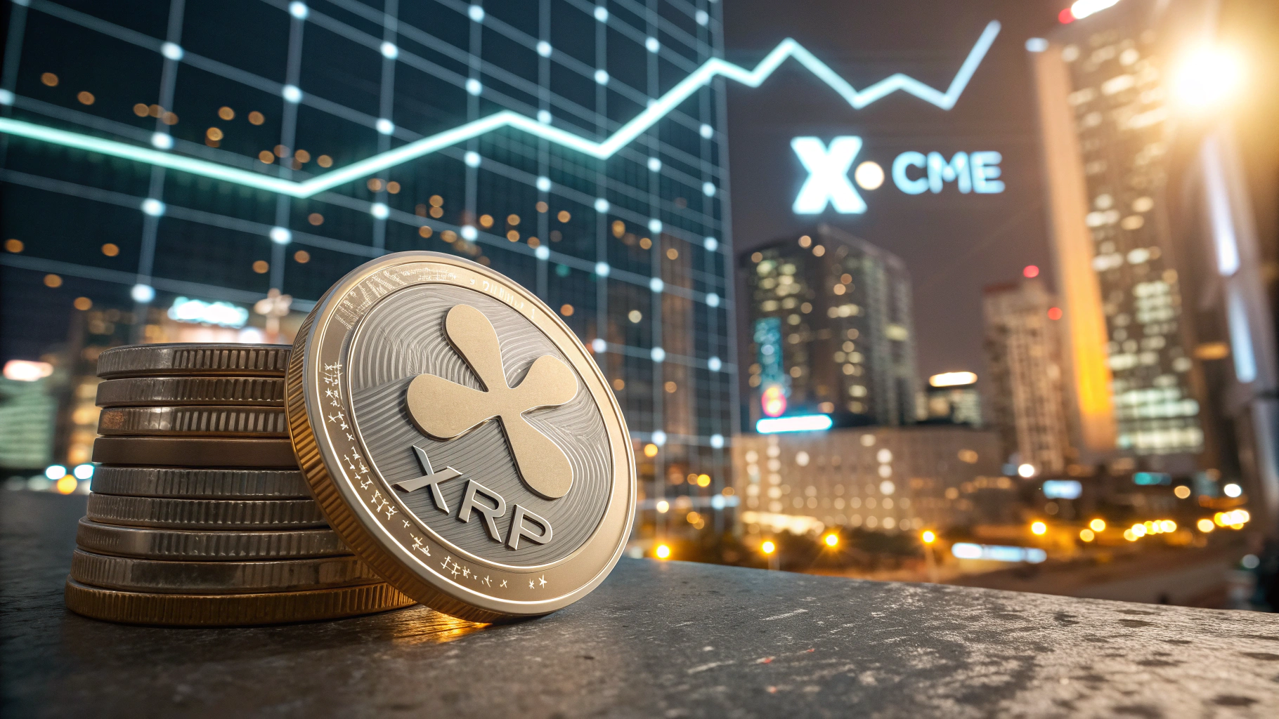 XRP, 7,547억 원 규모 CME 선물 거래에 급등 신호…최고 14달러 전망도