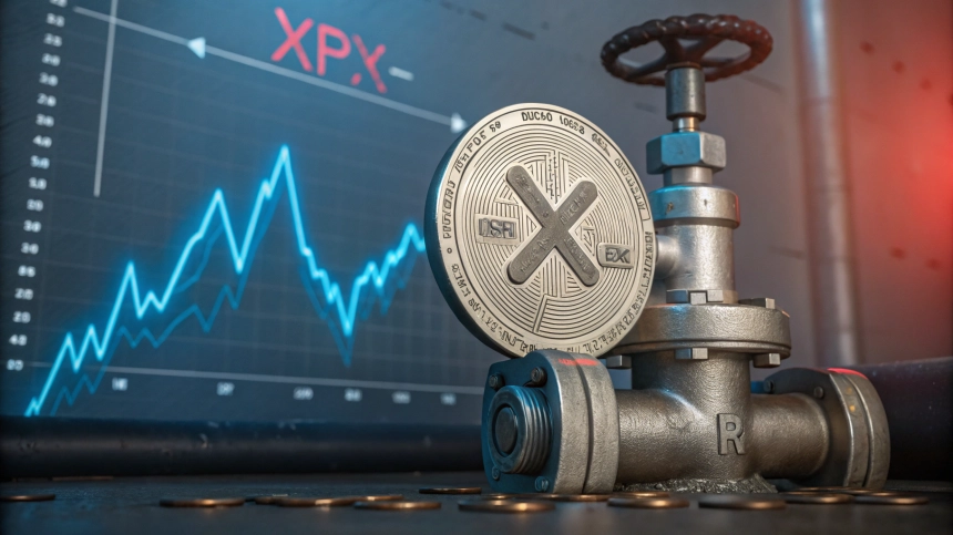XRP, 폭발 직전? 거래량 급감 속 상승·하락 갈림길 도달