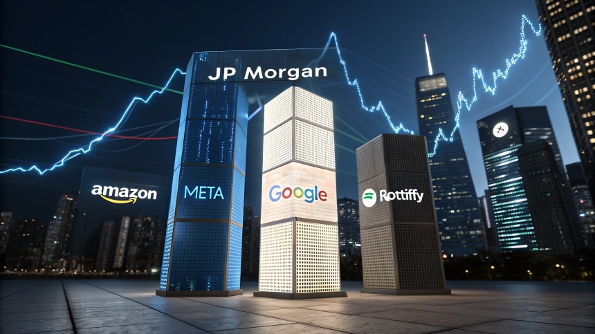  JP모건, 아마존·메타 등 인터넷 톱픽 재편…“광고·AI·물류에 주목”