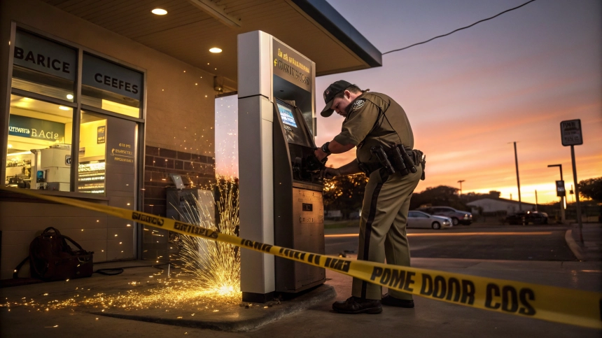  비트코인 사기 대응에 전기톱까지…텍사스 보안관, 암호화폐 ATM 절단 회수