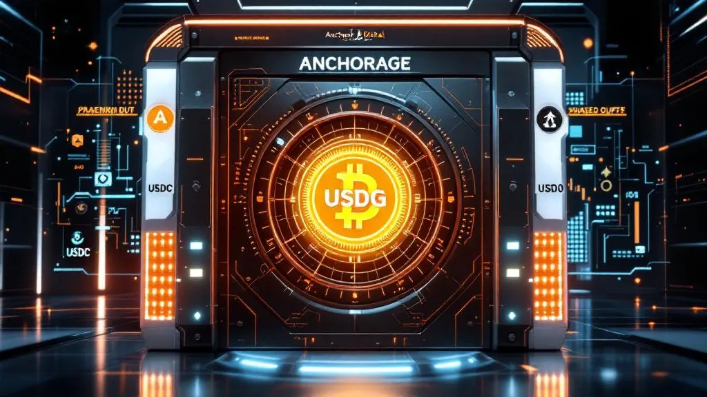 앵커리지 디지털, USDC 등 스테이블코인 지원 중단 발표
