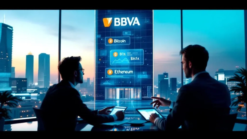 스페인 BBVA, 고액 자산가에 암호화폐 자산 배분 권고