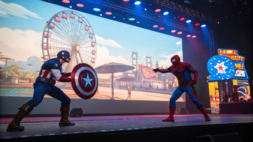  마블판 복고풍 비트엠업 등장… 도테뮤, ‘Cosmic Invasion’으로 세대 넘는 감성 공략