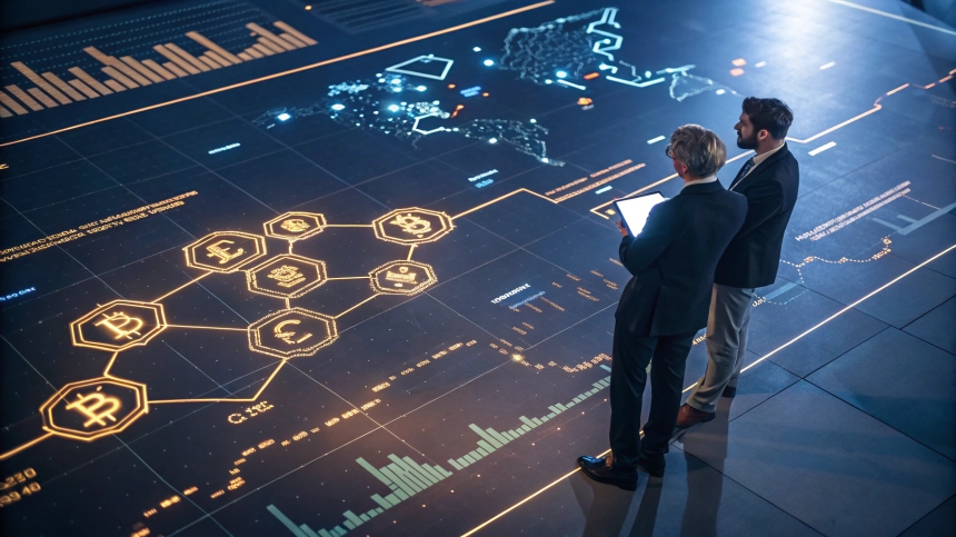  온체인 자산 4배 급증…기관투자자, 디파이 인프라 본격 활용