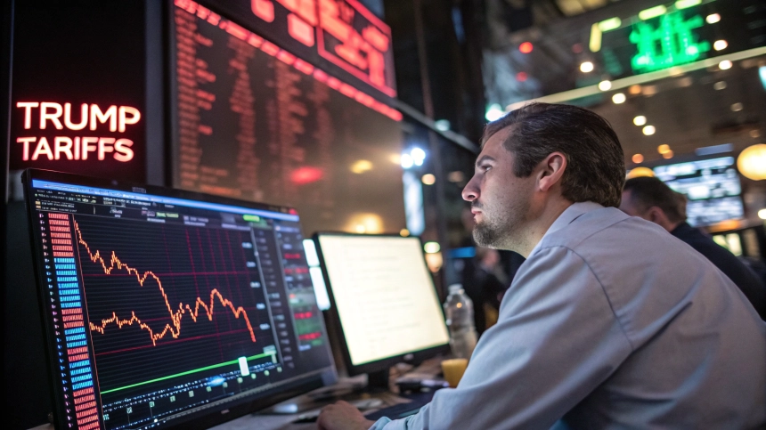 트럼프 관세 여파에 암호화폐 트레이더, 단기 전략으로 급선회