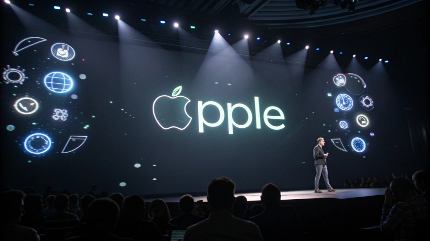  기대 못 미친 애플 WWDC…투자자 실망, AI 전략 '점진적 개선'에 그쳐