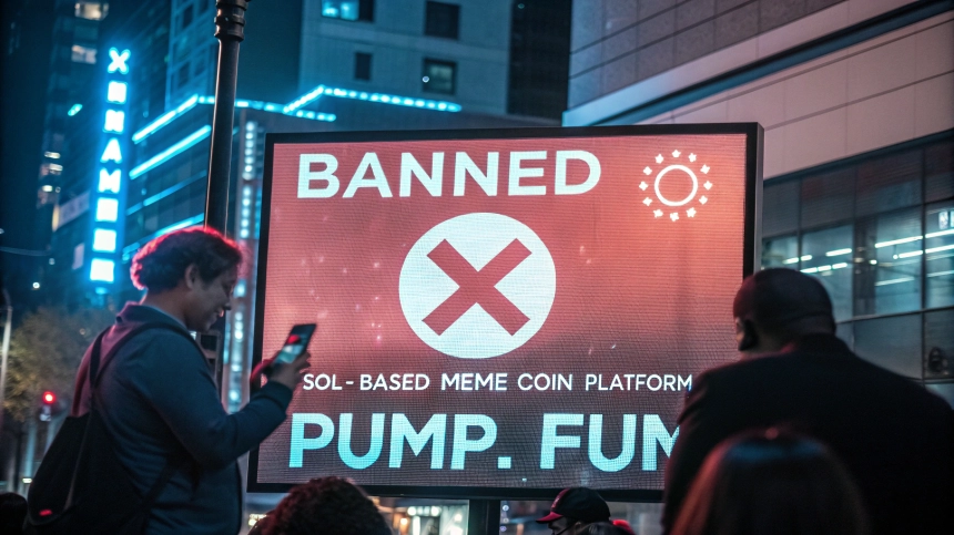  펌프펀, X 계정 차단으로 논란…10억 달러 토큰 세일 차질 불가피