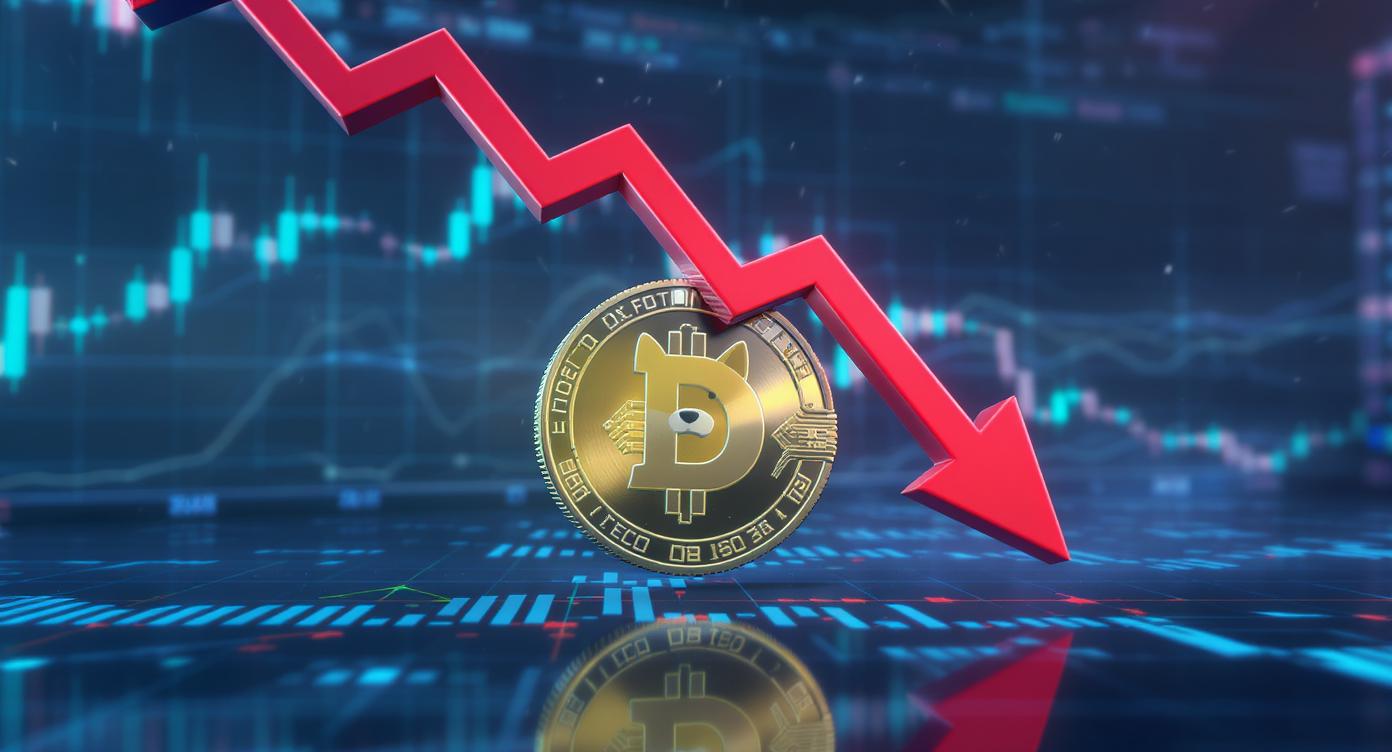 도지코인(DOGE), 지지선 위태…0.17달러 하락 가능성 대두