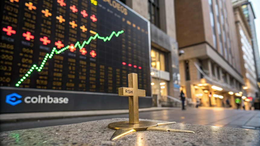  코인베이스($COIN) 주가, 골든크로스 후 이틀 만에 18.8% 급등…과열·조정 경고도