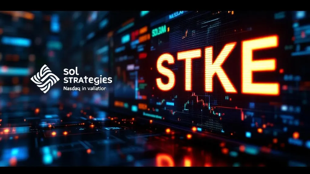 Sol Strategies, 나스닥 상장 신청…‘STKE’ 티커로 거래 예정