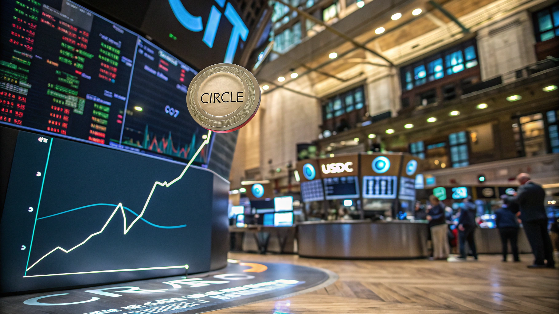 서클(CRCL), 상장 후 주가 3배 폭등… 스테이블코인 IPO 열풍 실체화