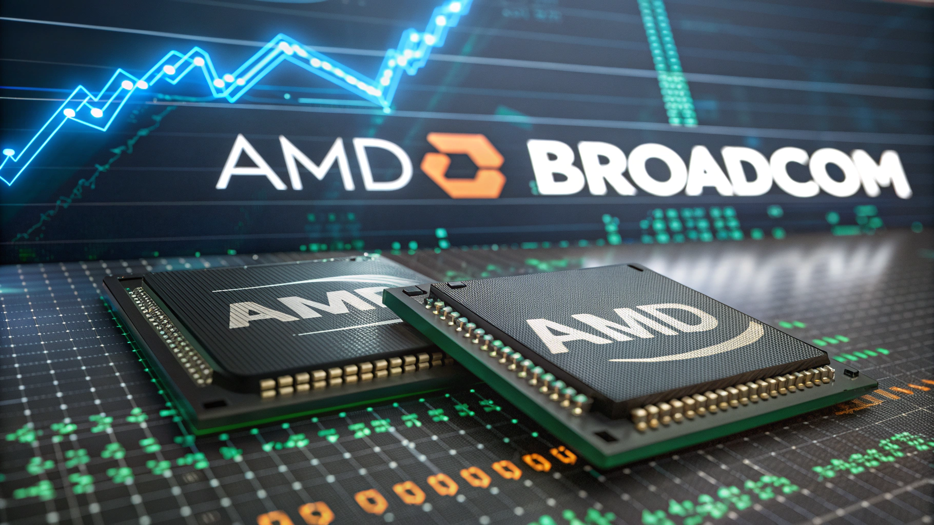 AI 반도체 빅랠리…AMD·브로드컴 목표가 급등에 SOX 3%↑