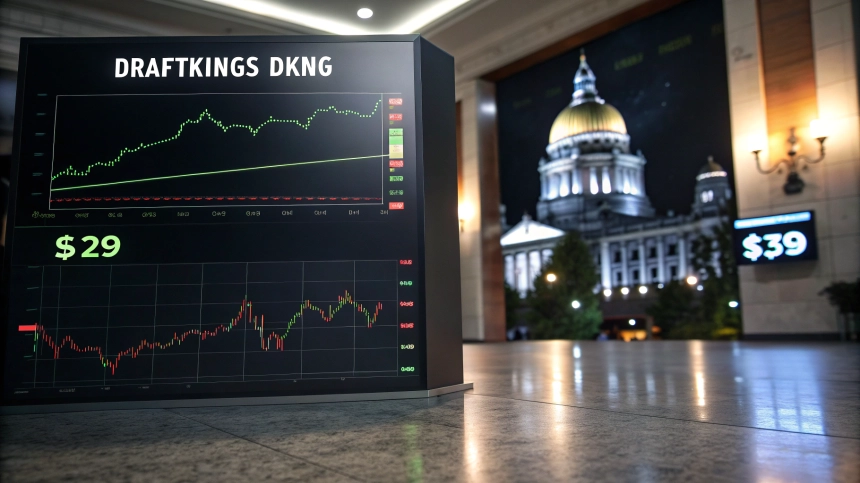  드래프트킹스(DKNG), 세금 리스크에 출렁…29달러 지지선이 운명 가른다