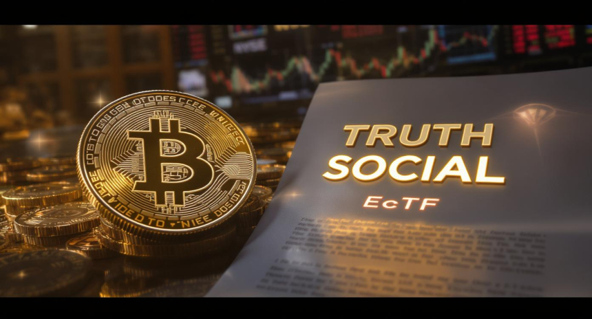  트럼프의 트루스 소셜, 비트코인 현물 ETF 공식 신청…3조 원 운용 본격화