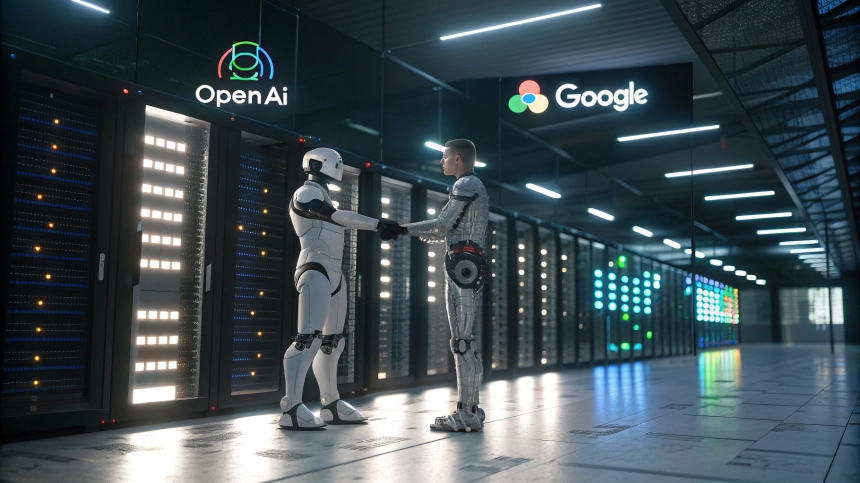  적도 위에서 악수?… 경쟁자 오픈AI, 구글 클라우드 손잡다