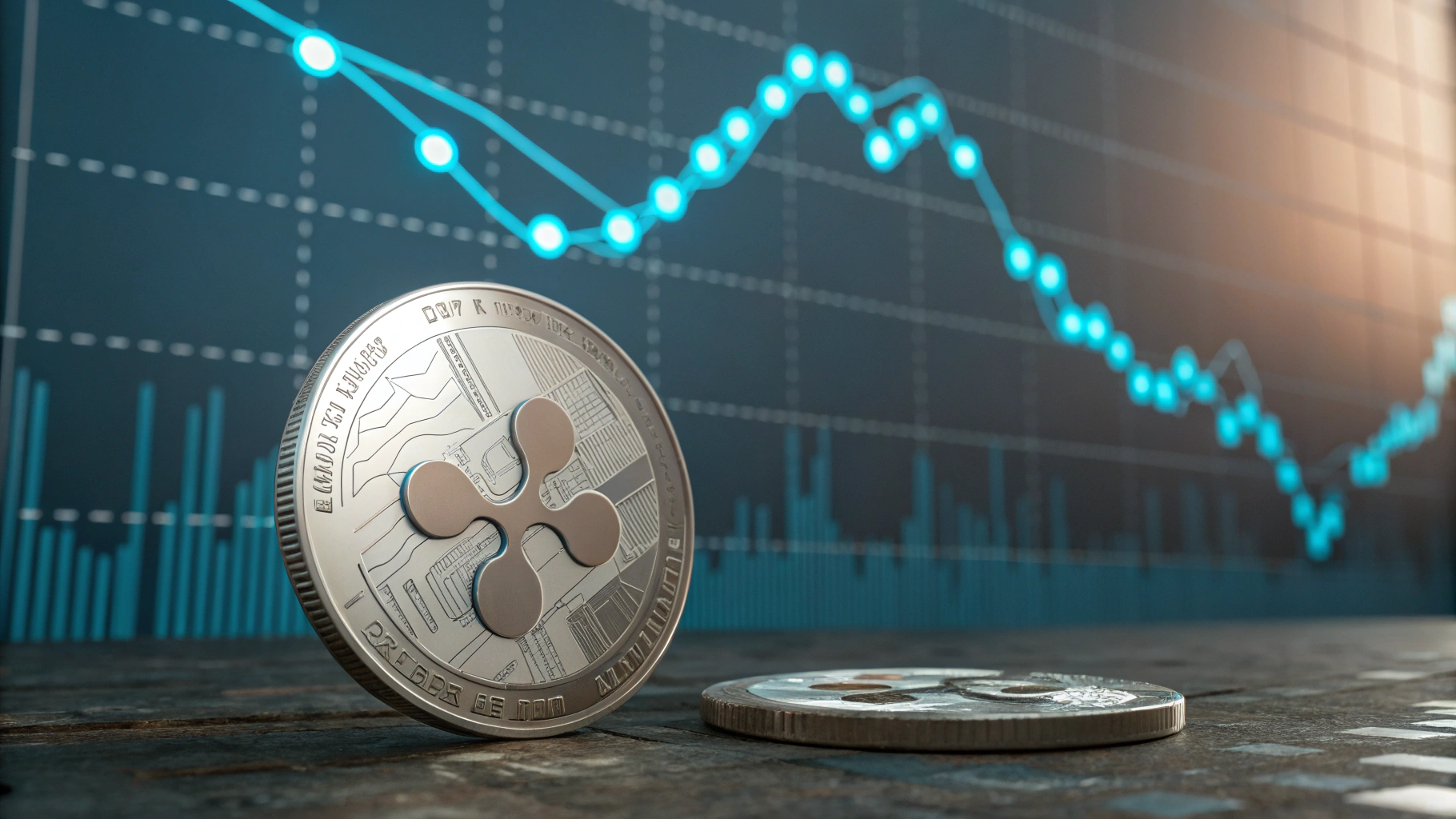 XRP, 2.10달러 분기점에서 기술적 경고등…단기 하락 가능성 대두